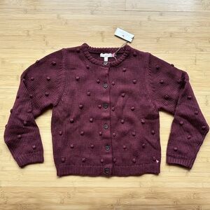 Pink Chicken Knit Cardigan